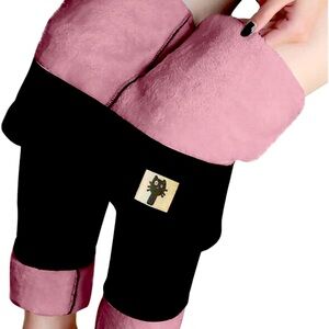 QWENTMTNTY leggings. Fleece inside. Size 4. New in pkg.